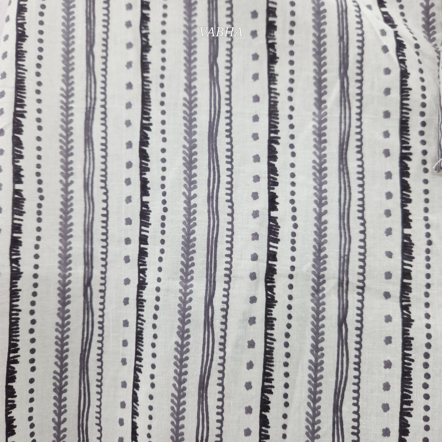 C43 Violet Mango Print Cotton Co-Ord Set