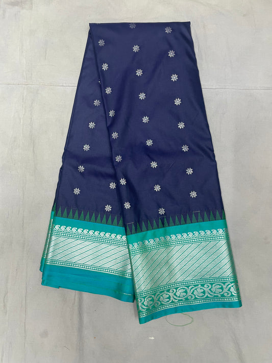GS03 Semi Gadwal Pattu Saree